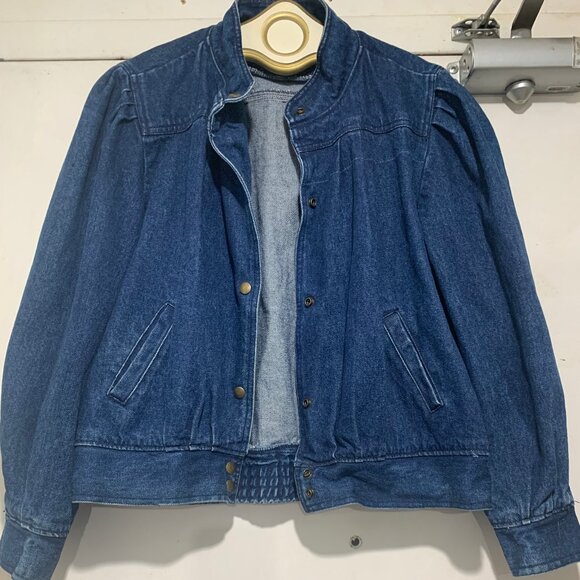 VINTAGE OUTERBLISS JEAN JACKETS SIZE L - Picture 3 of 9